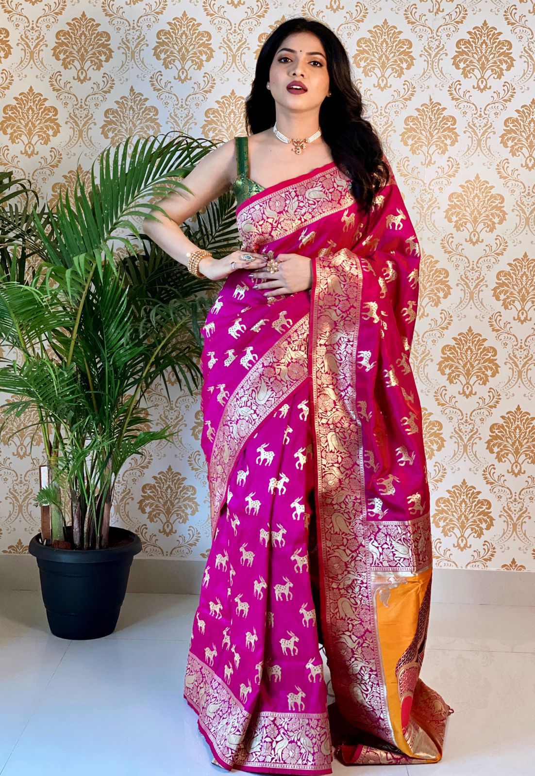 Banarasi Silk Saree – Soft Weave